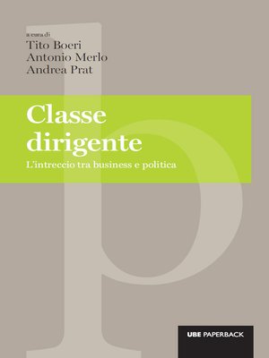 cover image of Classe dirigente